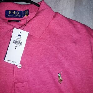 Polo by Ralph Lauren Pink Men's Shirt
